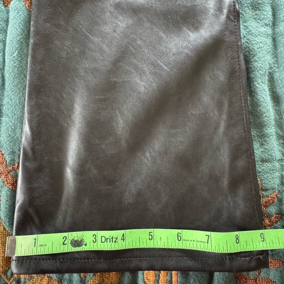 Black leather baby boot pants from Gap - Picture 7 of 7